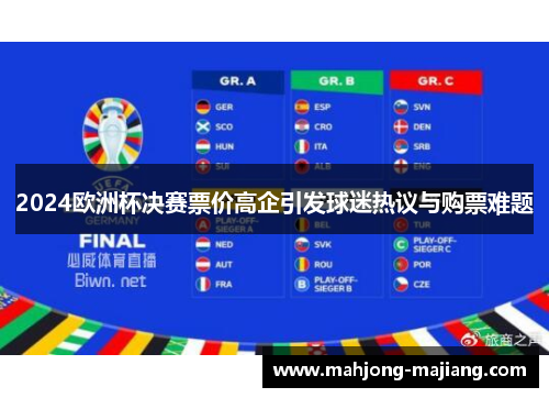 2024欧洲杯决赛票价高企引发球迷热议与购票难题